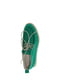 Зелені замшеві черевики у перфорований візерунок | 6710755 | фото 5