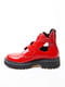 Червоні лаковані черевики з функціональними ремінцями | 6710820 | фото 3