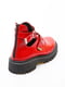 Червоні лаковані черевики з функціональними ремінцями | 6710820 | фото 4