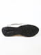 Чорно-білі шкіряні кросівки на шнурівці | 6710830 | фото 5
