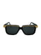 Солнцезащитные очки в оригинальной оправе с логотипом бренда | 6706371 | фото 2