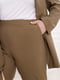 Світло-коричневий офісний костюм: жакет та штани | 6712266 | фото 3