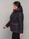 Двостороння куртка прямого силуету (рожевий, чорний) | 6712425 | фото 6