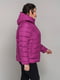 Двухсторонняя куртка прямого силуэта (розовый, черный) | 6712425 | фото 7
