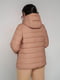 Двухсторонняя куртка прямого силуэта (бежевый, молочный цвет) | 6712426 | фото 7