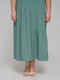 Платье оливкового цвета из американского крепа | 6712437 | фото 6