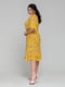 Шифонова жовта сукня з принтом | 6712438 | фото 5