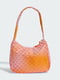Мініатюрна жакардова сумка на плече з монограмою | 6712565 | фото 3