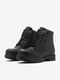 Чорні черевики на шнурках | 6712567