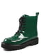Яскраві зелені черевики на товстій підошві | 6712614 | фото 2