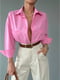 Базова сорочка з бавовни рожева | 6712922 | фото 4