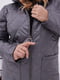 Тепла стьобана куртка сіра | 6712964 | фото 4