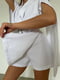 Комбінезон зі спідницею-шортами білий | 6712997 | фото 2