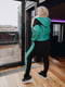 Прогулянковий костюм зелений: толстовка і джогери | 6713029 | фото 2