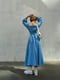 Плаття з мусліну блакитне | 6713101 | фото 9