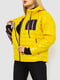 Куртка коротка із синтепоном вільного крою жовта | 6713256 | фото 3