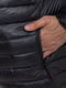 Куртка коротка із синтепоном прямого крою чорна | 6713262 | фото 5
