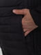 Куртка короткая с капюшоном прямого кроя черная | 6713263 | фото 5