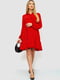 Коротка сукня вільного крою червона в горошок | 6713273 | фото 2