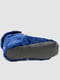 Капці-чобітки плюшеві сині з принтом | 6713343 | фото 4