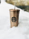 Склянка з кришкою та трубочкою Starbucks Reserve Bronze | 6713526 | фото 2
