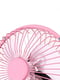 Вентилятор настольный для ноутбука на подставке usb mini fun розовый | 6713773 | фото 3