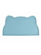 Нескользящий силиконовый коврик-подставка под миски для собак и кошек с приподнятыми краями, водонепроницаемый UrbanPet, синий | 6713879 | фото 2