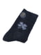 Шкарпетки теплі з хутром норки «Flower» сині | 6714241 | фото 3