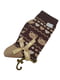 Шкарпетки теплі з ангорою «Ведмежатко» коричневі | 6714259 | фото 3