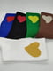 Шкарпетки «Вязане сердце» коричневі | 6714267 | фото 4