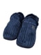 Хатні капці-чобітки "Полосаті" сині  | 6714345 | фото 3
