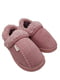 Хатні капці-чобітки "Полосаті" рожеві  | 6714354