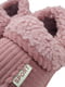 Хатні капці-чобітки "Полосаті" рожеві  | 6714354 | фото 4