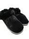 Хатні капці чобітки "Пухнастики" чорні | 6714364