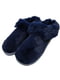 Хатні капці чобітки "Пухнастики" сині | 6714365 | фото 2