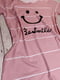 Нічна сорочка «Смайлик» рожева | 6714923 | фото 2