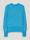 Велюровий светр блакитний | 6721213 | фото 5