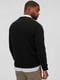 Пуловер бавовняний чорний | 6721368 | фото 2