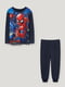 Флісова піжама Spiderman: світшот та штани | 6721376 | фото 2