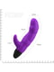 Вібратор рельєфний Adrien Lastic Typhoon Purple зі стимуляцією точки G, два мотора | 6715016 | фото 2