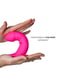 Дилдо з присоскою Adrien Lastic Hitsens 2 Pink, відмінно для страпона, макс діаметр 4 см, довжина 16 | 6715038 | фото 3