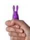 Віброкуля Adrien Lastic Pocket Vibe Rabbit Purple зі стимулювальними вушками | 6715051 | фото 4