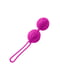 Вагінальні кульки Adrien Lastic Geisha Lastic Balls BIG Magenta (L), діаметр 4 см, вага 90 г | 6715055