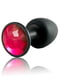Анальна пробка Dorcel Geisha Plug Ruby M з кулькою всередині, створює вібрації, макс. діаметр 3,2см | 6715297 | фото 4