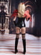 Еротичний костюм темного ангела "Запальна Аманда" One Size, боді під латекс, панчохи, рукавички, обр | 6716159 | фото 2
