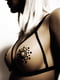 Пестіс з кристалів Bijoux Indiscrets - Mimi Black, прикраса на груди | 6716204 | фото 2