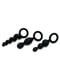 Набір анальних іграшок Satisfyer Plug black (set of 3) - Booty Call, макс. діаметр 3 см | 6716206 | фото 2