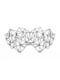 Маска на обличчя Bijoux Indiscrets - Kristine Mask, вінілова, клейове кріплення, без зав'язок | 6716215