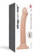 Насадка для страпона Strap-On-Me Dual Density Dildo Flesh M, діаметр 3,3 см, двошарова, гнучкий | 6716235 | фото 4