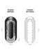 Вібромастурбатор Tenga Flip Zero Electronic Vibration Black, змінна інтенсивність, розкладний | 6716312 | фото 2